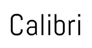 calibri