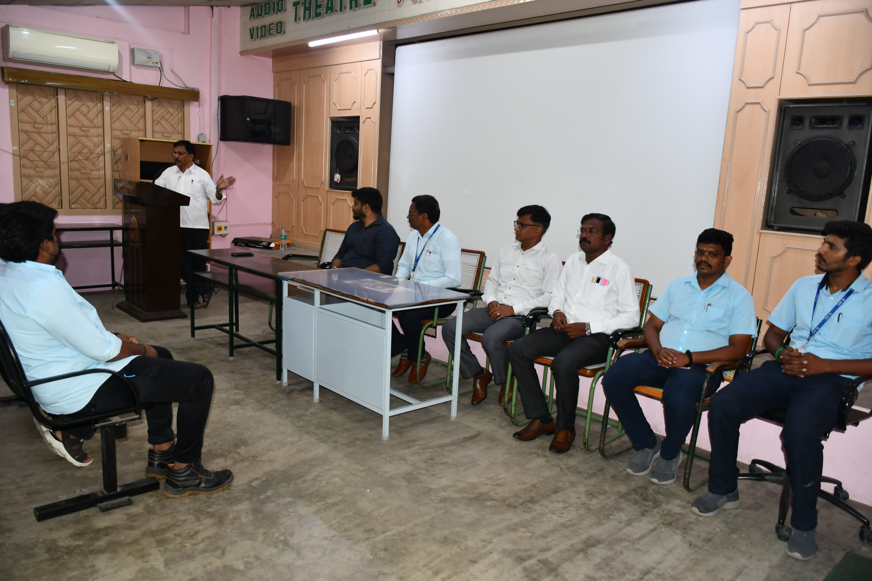 PRINCIPAL INAUGURATED BLOOD DONATION CAMP